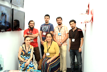 INOE team with Dr. Diana Dochia, co-director Art Safari 