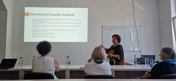 Susținerea publică a tezei de abilitare &ndash; CS I Dr. Fiz. Doina-Nicoleta NICOLAE